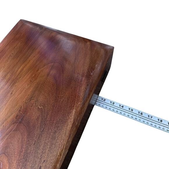 Vintage Naken’s Tarnish Proof Silverware Wooden Chest Flatware Storage Box Only - Picture 9 of 16